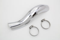 HARLEY Auspuffrohr hinteres Hitzeschutzblech passend für 1965-1969 FL,
