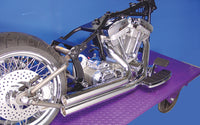 HARLEY Wyatt Gatling Maxx Shot Exhaust Drag Pipe Set Passend für 1984-2006 FXST, 1986-2006 FLST, Mit oder
