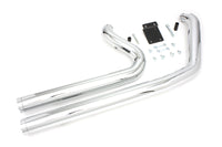 HARLEY Wyatt Gatling Maxx Shot Exhaust Drag Pipe Set Passend für 1984-2006 FXST, 1986-2006 FLST, Mit oder