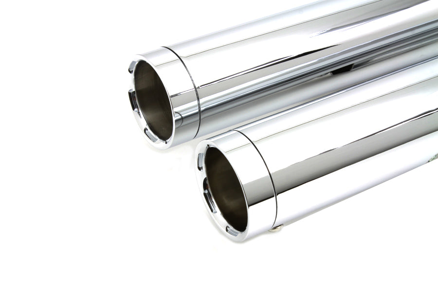 HARLEY Wyatt Gatling Maxx Shot Exhaust Drag Pipe Set Passend für 1984-2006 FXST, 1986-2006 FLST, Mit oder