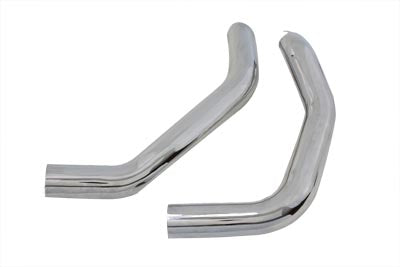 HARLEY Drag Auspuffrohr Hitzeschutz-Set passend für 2004-2013 XL,