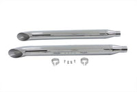 HARLEY Slip-On Schalldämpfer-Set Passend für 0- Custom, Anwendung für Einzel- oder Doppelauspuffanlagen