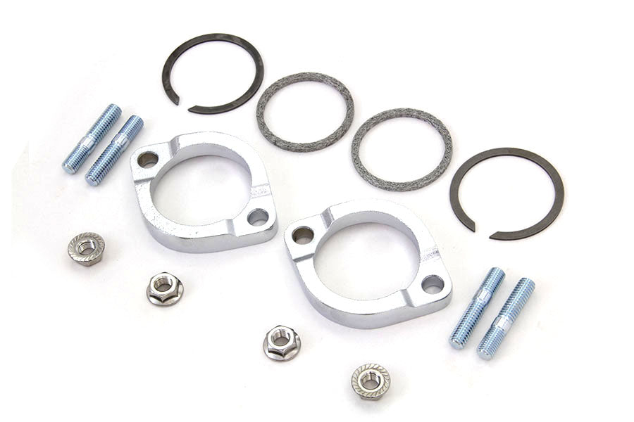 HARLEY Auspuffflansch-Kit Passend für 2004–2017 FXST, 2004–2017 FLST, 2006–2017 FXD, ab 2002 XL,