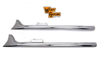 HARLEY Wyatt Gatling 36 inch Straight Fishtail Set fits 1995-2016 FLT,