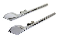 HARLEY Batique Style Auspuffrohr-Set Chrom passend für 1995-2016 FLT,