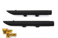 HARLEY Wyatt Gatling Exhaust Pipe Extension Set fits 2014-UP XLH,