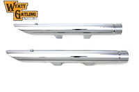 HARLEY Wyatt Gatling Exhaust Pipe Extension Set fits 2014-UP XLH,