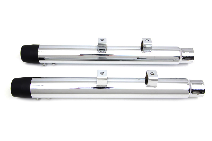 HARLEY 2-1/4 Zoll Durchmesser Chrom Straight Schalldämpfer-Set passend für 2014-UP XL,