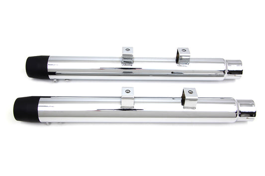 HARLEY 2-1/4 Zoll Durchmesser Chrom Straight Schalldämpfer-Set passend für 2014-UP XL,