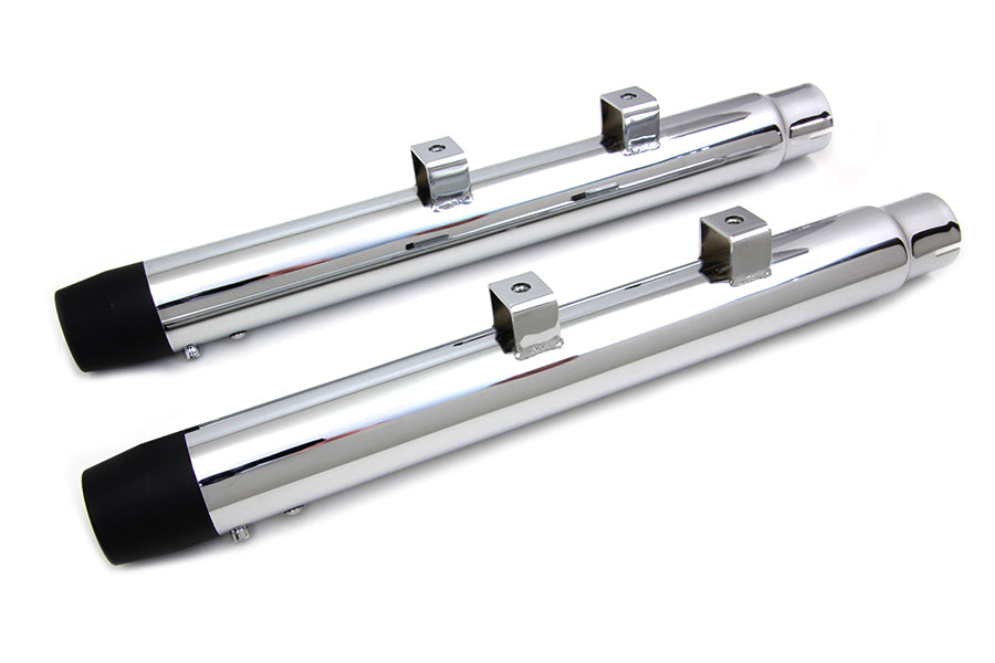 HARLEY 2-1/4 Zoll Durchmesser Chrom Straight Schalldämpfer-Set passend für 2014-UP XL,