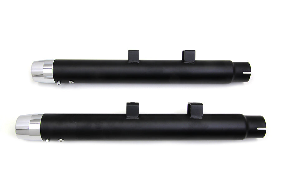 HARLEY 2-1/4 Zoll Durchmesser Schwarzer gerader Schalldämpfersatz passend für 2014-UP XL,