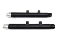 HARLEY 2-1/4 Zoll Durchmesser Schwarzer gerader Schalldämpfersatz passend für 2014-UP XL,