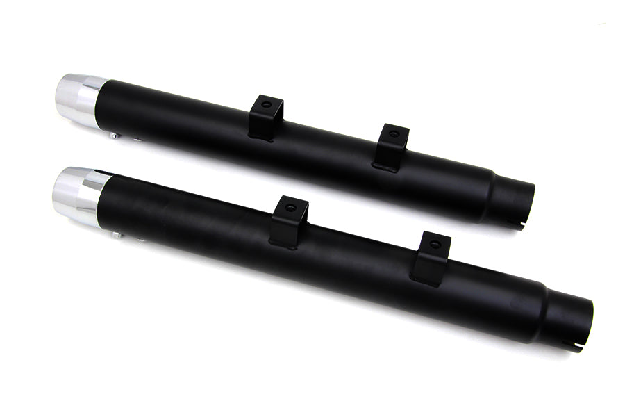 HARLEY 2-1/4 Zoll Durchmesser Schwarzer gerader Schalldämpfersatz passend für 2014-UP XL,