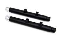 HARLEY 2-1/4 Zoll Durchmesser Schwarzer gerader Schalldämpfersatz passend für 2014-UP XL,