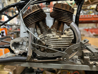 HARLEY Flexibler Auspuffschutz Passend für 1936-1952 WL, 1933-1973 G,