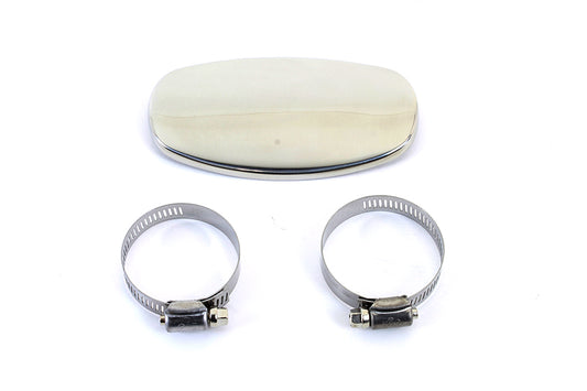 HARLEY Exhaust Heat Shield Boot Guard Fits 0-  Custom, for 1-3/4 pipes"