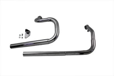 HARLEY Auspuff Drag Pipe Set Straight Cut passend für 2004-2013 XL,