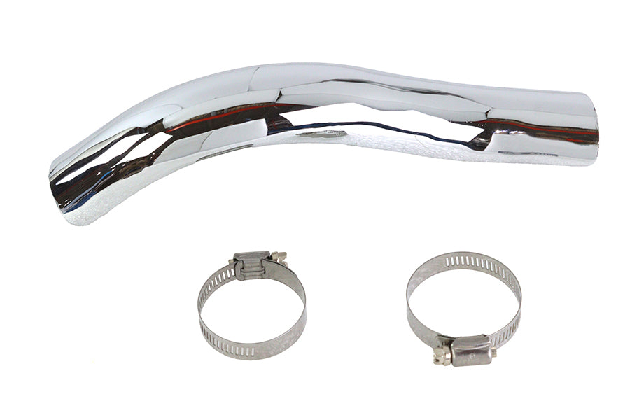 HARLEY Chrom-Hitzeschutzblech hinten, passend für 1965-1969 FLH,