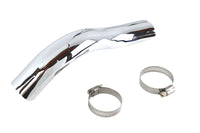 HARLEY Chrom-Hitzeschutzblech hinten, passend für 1965-1969 FLH,