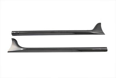 HARLEY Straight 36 Zoll Fishtail Verlängerungssatz Passt 0- Custom, Anwendung für 1-3/4 Zoll Rohre"