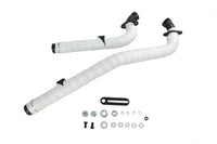 HARLEY Indian Scout Drag Pipe Set Schwarz Passend für Scout ab 2015,