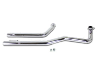 HARLEY Shovelhead Exhaust Straight Pipe Set Chrome Shotgun fits 1966-1984 FL,   1971-1984 FX,