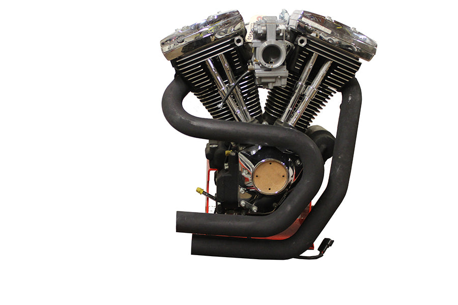 HARLEY Ultima Evolution Krümmer-Set schwarz passend für 1986-2017 FLST, 1986-2017 FXST,