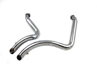 HARLEY Auspuff Drag Pipe Set Straight Cut Chrom Passend für 0-  Custom, Anwendung für rechte oder linke Seite