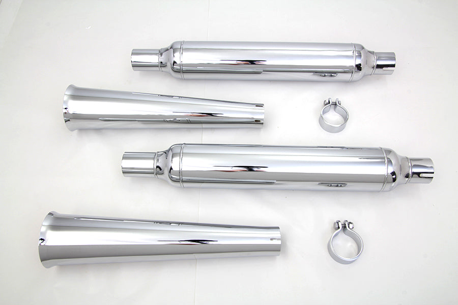 HARLEY Megaphon-Auspuffendstück-Kit passend für 1958-1984 FL,