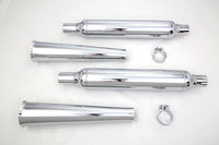 HARLEY Megaphon-Auspuffendstück-Kit passend für 1958-1984 FL,