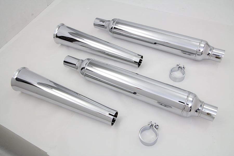 HARLEY Megaphon-Auspuffendstück-Kit passend für 1958-1984 FL,