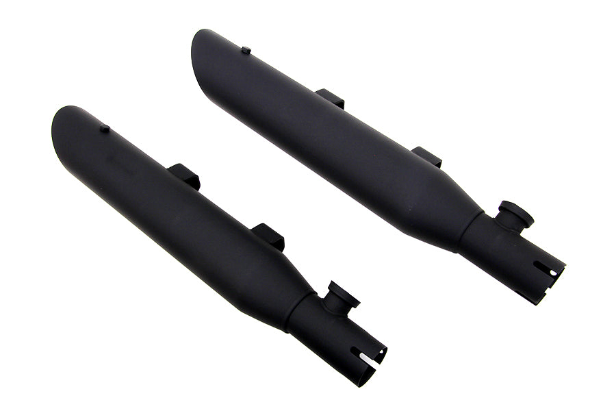 HARLEY Wyatt Gatling Side Slash Slip-On Schalldämpfer-Set Schwarz Passend für 2004-2013 XL,