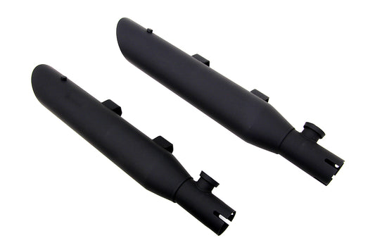 HARLEY Wyatt Gatling Side Slash Slip-On Schalldämpfer-Set Schwarz Passend für 2004-2013 XL,