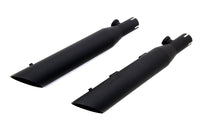 HARLEY Wyatt Gatling Side Slash Slip-On Schalldämpfer-Set Schwarz Passend für 2004-2013 XL,