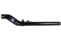 HARLEY Flachkrümmer und Y-Auspuffverbinder Kombi Schwarz Passend für 1965-1969 FL,