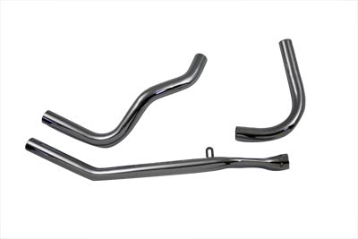 HARLEY Auspuffkrümmer-Set, nach oben gekröpft, passend für FL 1941-1947,