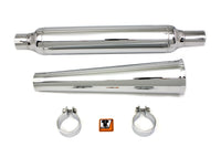 HARLEY Chrom-Schalldämpfer mit Megafon-Spitze, passend für 1958-1984 FL,