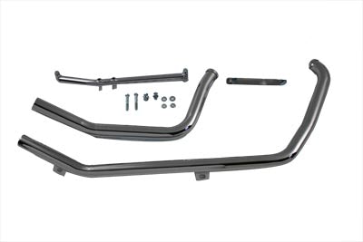 HARLEY Abgaskrümmer-Set, nach oben gebogen, passend für 2000–2006 FXST,