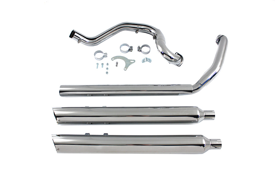HARLEY Touring Crossover-Auspuffkrümmeranlage Chrom Passend für 1995-2008 FLT,