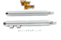 HARLEY Wyatt Gatling 28-5/8 inch Bullet Muffler Set fits 1995-2016 FLT,