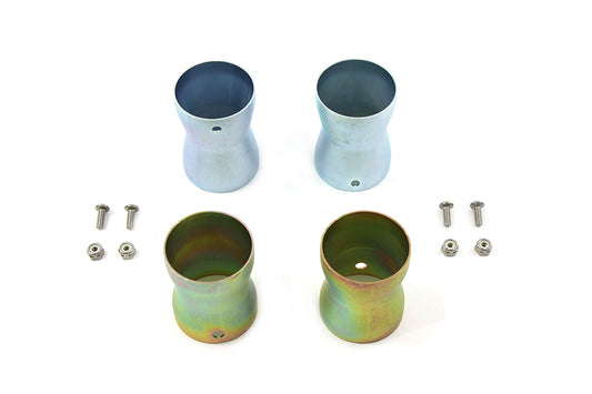 HARLEY 1-7/8 inch Torque Tube Baffle Set 2 Stage fits 0-  Custom, application for straight pipes