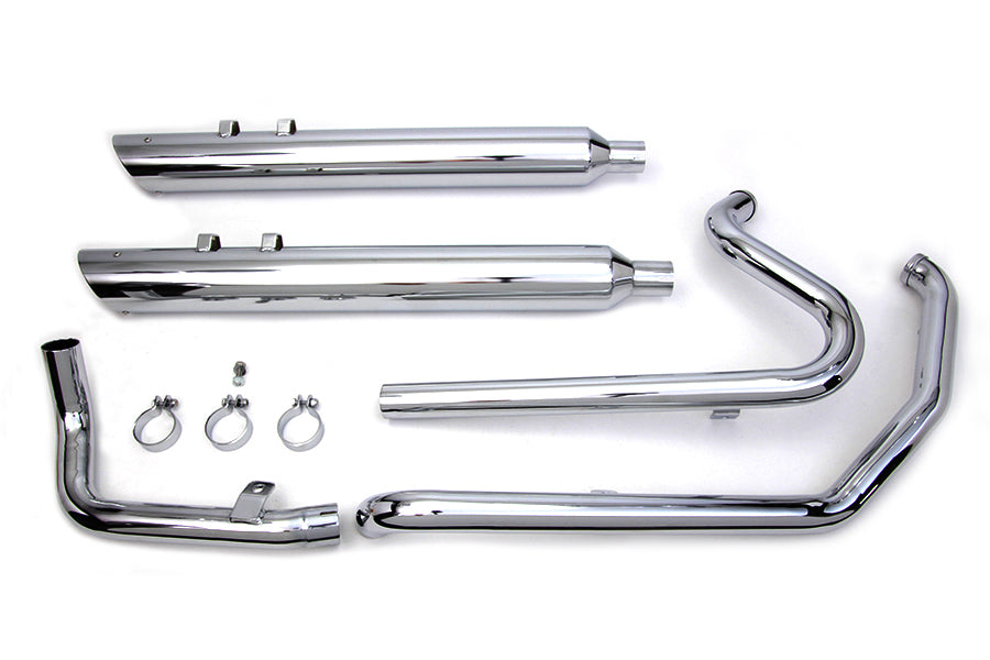 HARLEY Touring Crossover-Auspuffkrümmeranlage Chrom Passend für 2009-2009 FLT,