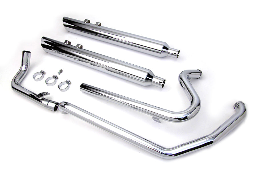 HARLEY Touring Crossover-Auspuffkrümmeranlage Chrom Passend für 2009-2009 FLT,