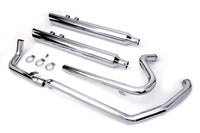 HARLEY Touring Crossover-Auspuffkrümmeranlage Chrom Passend für 2009-2009 FLT,