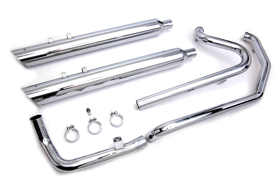 HARLEY Touring Crossover-Auspuffkrümmeranlage Chrom Passend für 2009-2009 FLT,