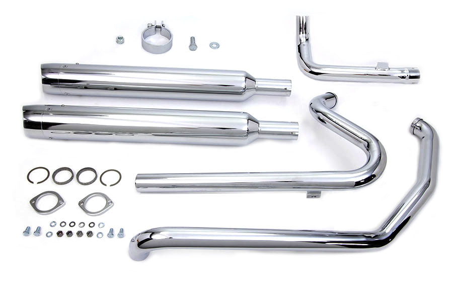 HARLEY Touring Crossover-Auspuffkrümmeranlage Chrom Passend für 2010-2016 FLT,