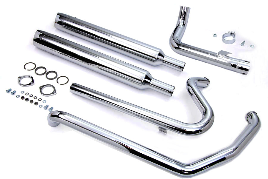 HARLEY Touring Crossover-Auspuffkrümmeranlage Chrom Passend für 2010-2016 FLT,