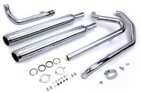 HARLEY Touring Crossover-Auspuffkrümmeranlage Chrom Passend für 2010-2016 FLT,