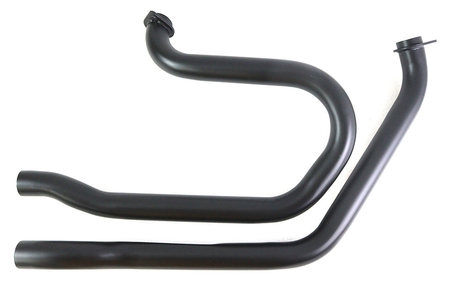 HARLEY Alphabet FX-FXE Auspuffkrümmer-Set schwarz passend für 1971-1984 FX,