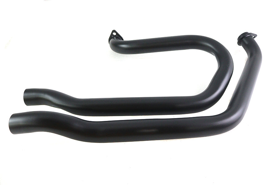 HARLEY Alphabet FX-FXE Auspuffkrümmer-Set schwarz passend für 1971-1984 FX,